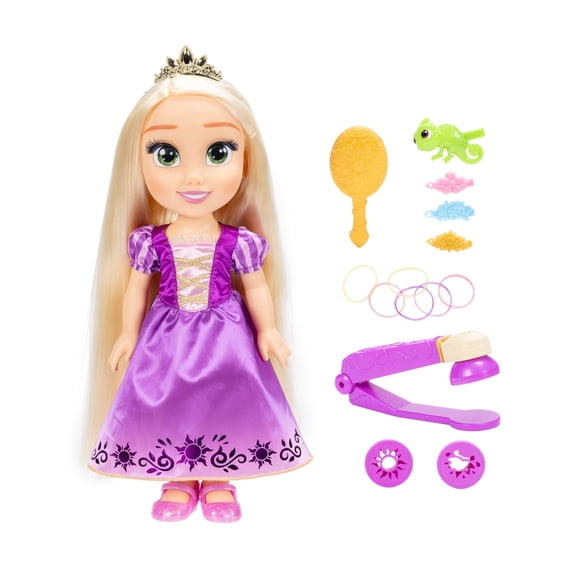 Disney Princess Magical Light up and Style Rapunzel Doll