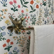STYLENT Decor Solid Brass Bird Antique Towel Rack (Brass Antique)