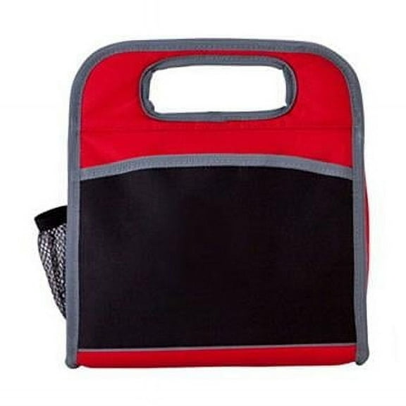 STYLISH RED 6 PACK LUNCH COOLER