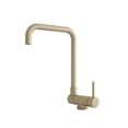 thumbnail image 1 of Stylish 14" Ht Single Handle Brushed Gold Pull Down Folding Kitchen Faucet K-151G, 1 of 11