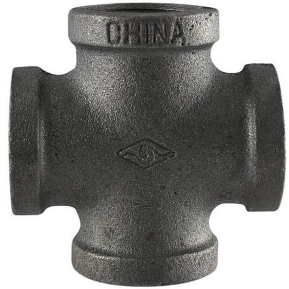 STZ 310 CR-1 Hot Dipped Zinc Coated, Black Cross Fitting