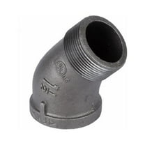STZ 310USE45-112 1-1/2 In. Black Pipe 45 Degree Street Elbow - Quantity 10