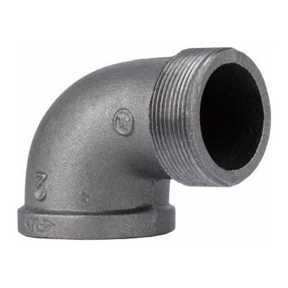 STZ 310USE90-112 1-1/2 In. Black Pipe 90 Degree Street Elbow - Quantity 10