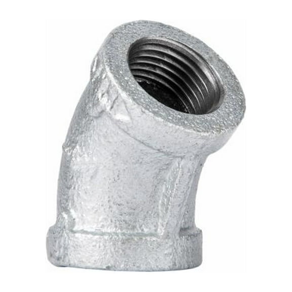 STZ 311UE45-14 1/4 In. Galvanized Pipe 45 Degree Elbow - Quantity 25