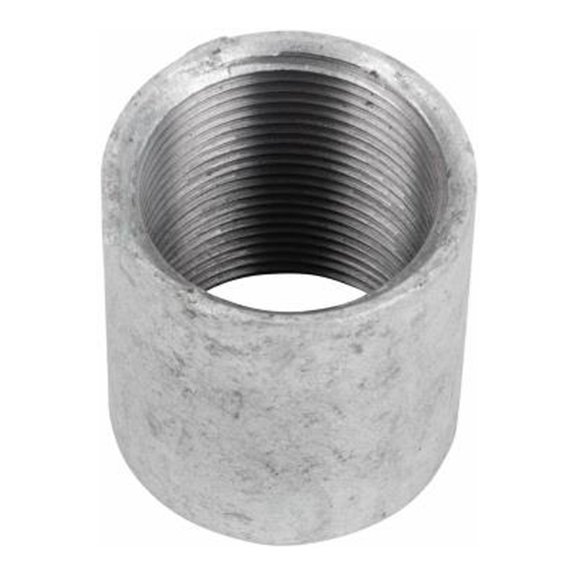 STZ 317UMCO-114 1-1/4 In. Galvanized Pipe Merchant Coupling - Quantity 16