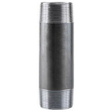 STZ 500827 1-1/2 x 4-1/2 In. Black Pipe Nipple - Quantity 5