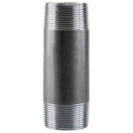 STZ 500828 1-1/2 x 5 In. Black Pipe Nipple - Quantity 5