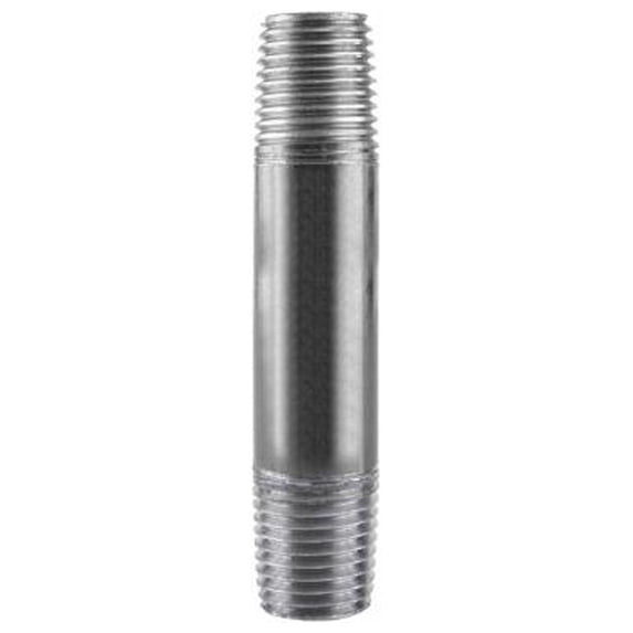 STZ 501286 1/8 x 2-1/2 In. Black Pipe Nipple - Quantity 10
