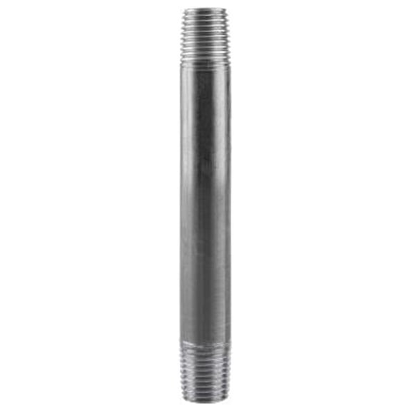 STZ 501289 1/8 x 4 In. Black Pipe Nipple - Quantity 10