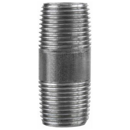 STZ 501296 3/8 x 1-1/2 In. Black Pipe Nipple - Quantity 10