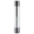 thumbnail image 1 of STZ 501361 3/8 x 3-1/2 In. Galvanized Pipe Nipple - Quantity 10, 1 of 1