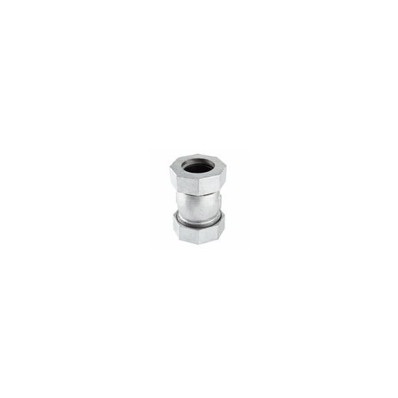 STZ 501776 1 In. Galvanized Pipe Compression Coupling - Quantity 6