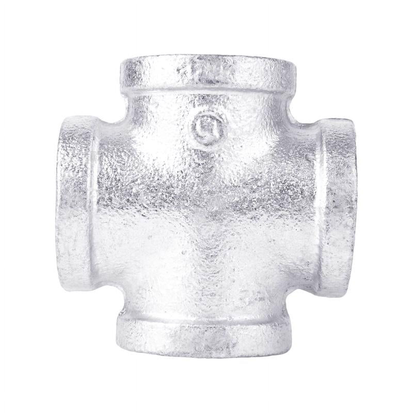 STZ 501789 1 In. Galvanized Pipe Cross - Quantity 1 - Walmart.com