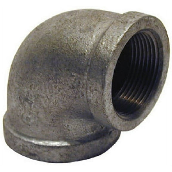 STZ Industries 3/4 in. FIP each X 1/2 in. D FIP Galvanized Malleable Iron 90 degree Reducing Elbow