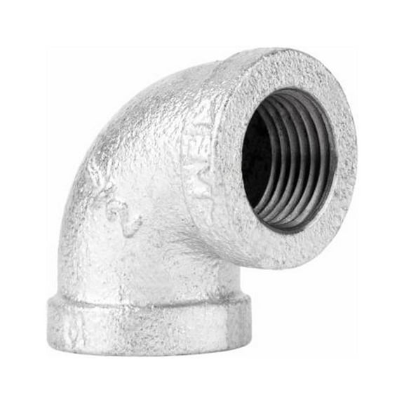 STZ 502083 1/2 In. Galvanized Pipe 90 Degree Elbow - Quantity 25