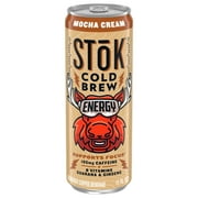 SToK Cold Brew Energy Mocha Cream Energy Coffee Beverage, 11 fl oz