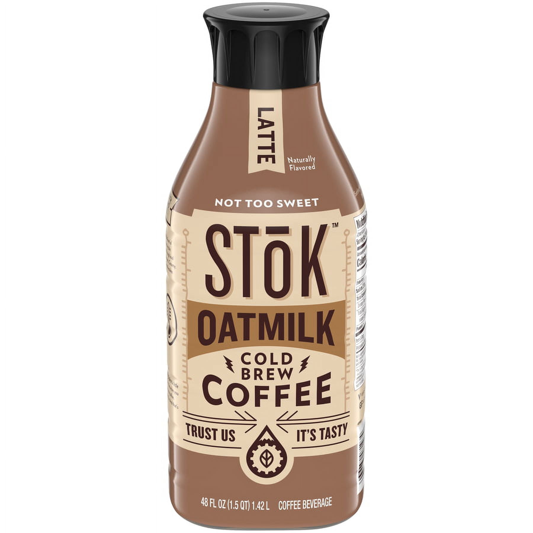  SToK Cold Brew Coffee 48oz. Bottles (2 pack) (Not Too Sweet) :  Grocery & Gourmet Food