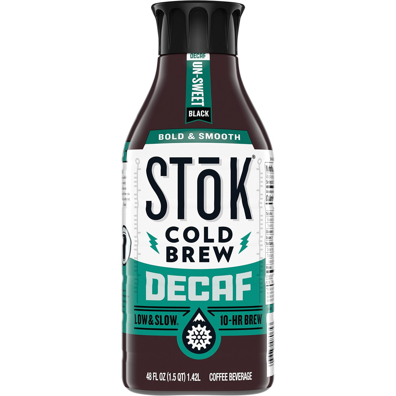 SToK Un-Sweet Decaf Cold Brew Coffee - 48 oz (Packaging May Vary)