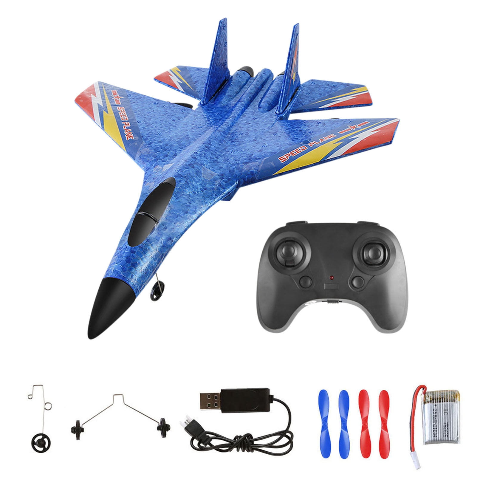 SU 27 Model RC Remote Control Glider Airplanes 2.4G Double Channels Automatic Balance Gyro Ultra Light Materials