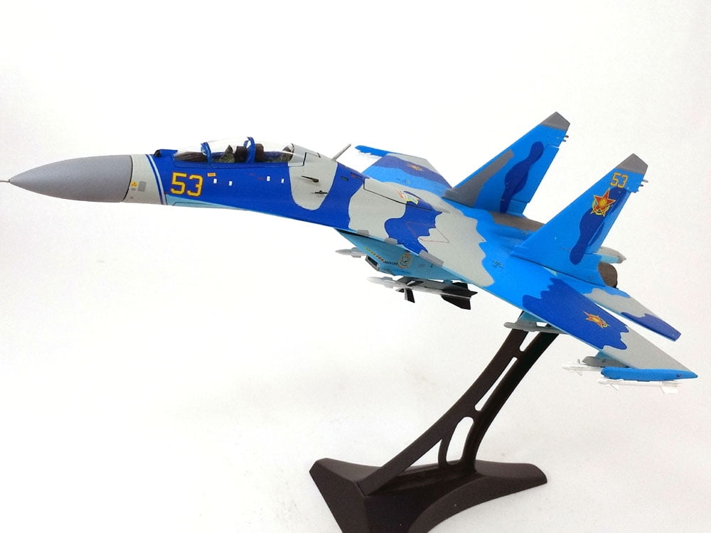 P - 42?( su-27ub ) flanker-cロシア空軍???with Display Stand???1?/ 72?Diecastモデル z2zed1b SU-27-SU-27UB-Flanker-C-
