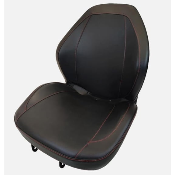 Black Tractor Seat Engineered to Fit Kubota Tractor Series: B1700, B2100, B2400, L2500, L2600, L2900, L3000, L3300, L35, L3600, & L4200 | 310000BK+901006