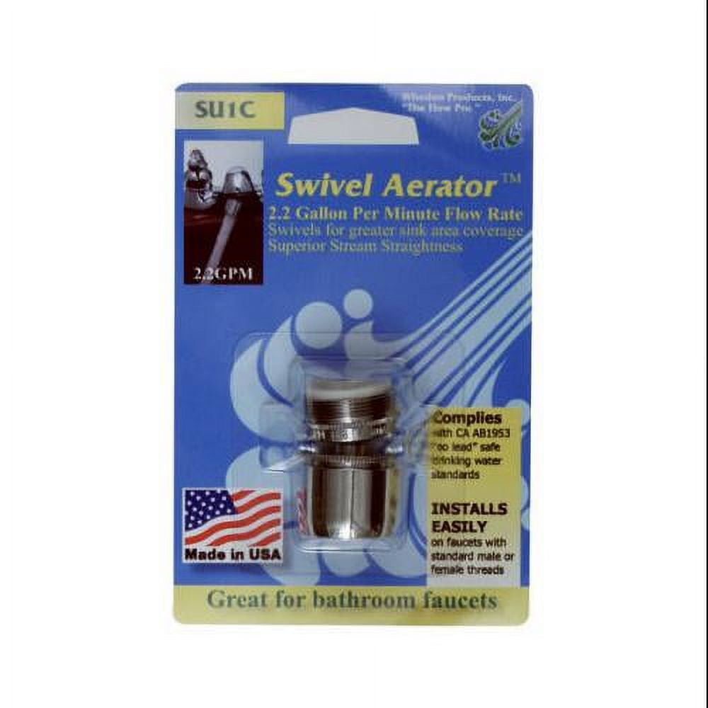 Lead-Free Brass Swivel Saver Faucet Aerator for Bathroom