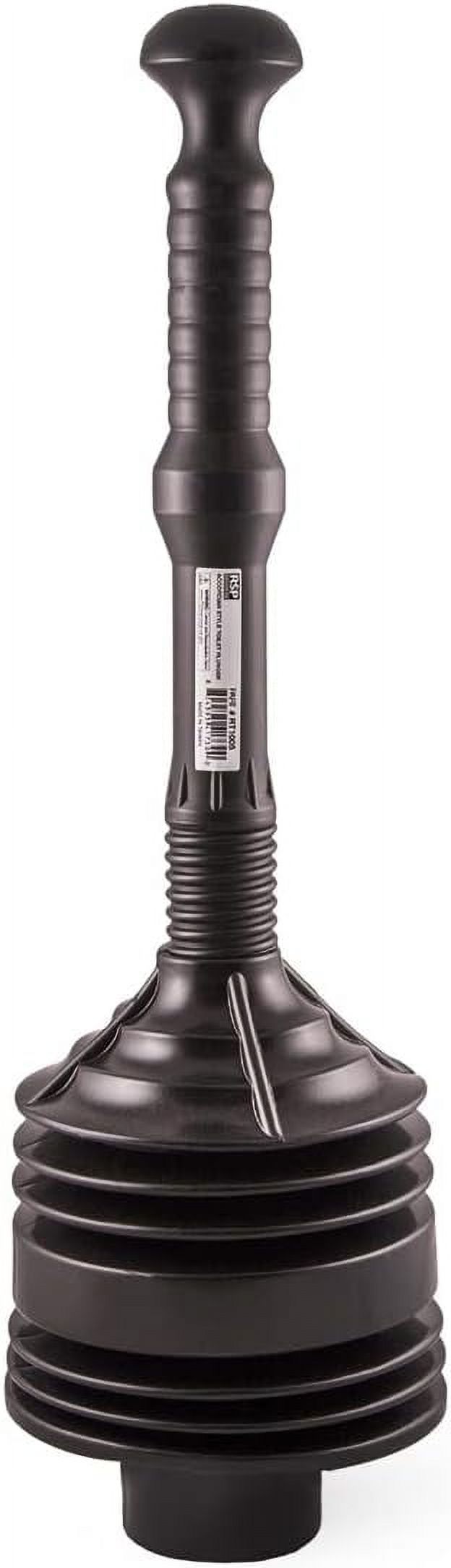 SU3227 Accordion Toilet Plunger, Unclogs Sinks, Toilets, And Baths