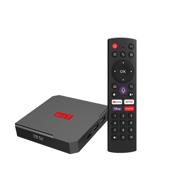 SU7 Android 12.0 Smart Box, 4GB RAM 32GB ROM, 8K UHD with WiFi 6 & Bluetooth 5.0