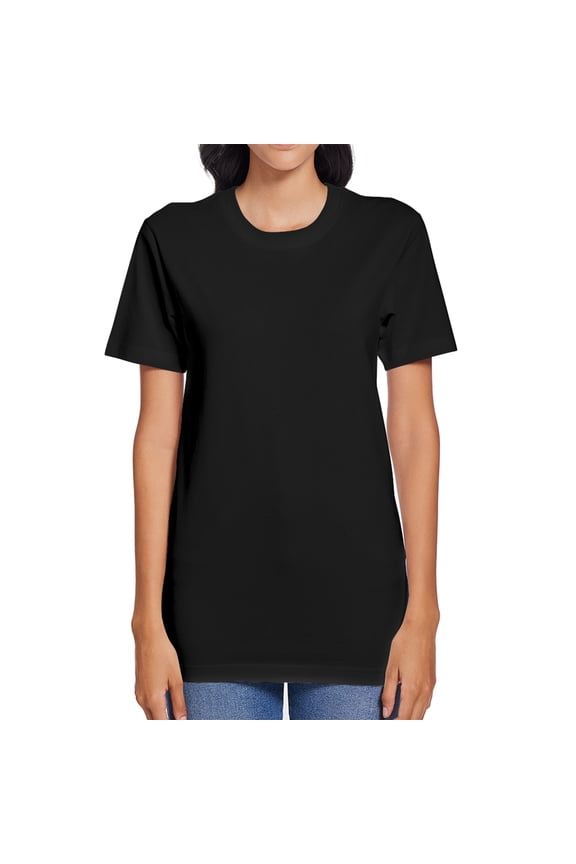 SU7004 Unisex Heavyweight T-shirt Adult Short Sleeve Mens Womens Shirts - S M L XL 2XL 3XL - 100% Ringspun Jersey Cotton Undershirts Blank Tee