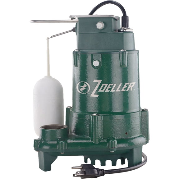 Flint & Walling Sub Sump Pump 0.5 HP - Cast Iron - Multicolor