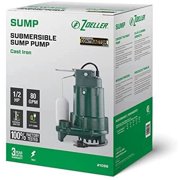 Flint & Walling Sub Sump Pump 0.5 HP - Cast Iron - Multicolor