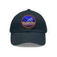thumbnail image 1 of SUBARU Dad Hat with Leather Patch (Round), 1 of 4