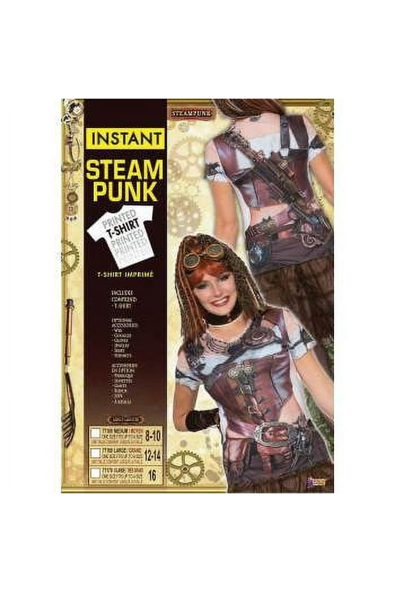 SUBLIM SHIRT-STEAMPUNK LADY-M