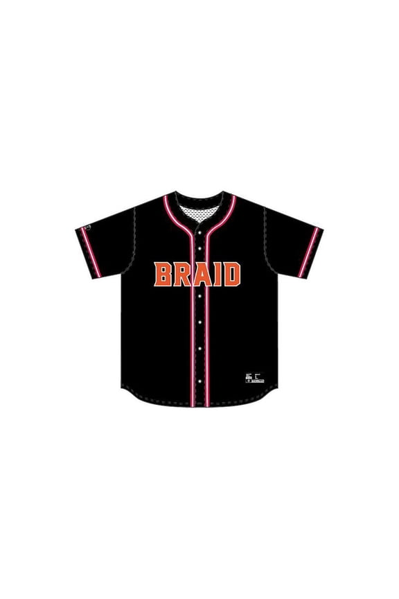SUBLIMATED BASEBALL JERSEY - FULL BUTTON, LARGE