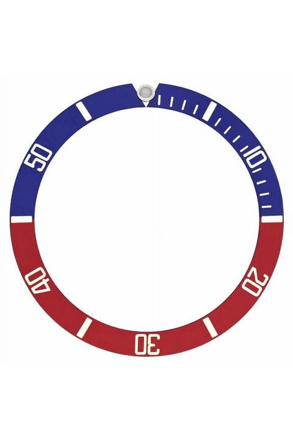 SUBMARINER BEZEL INSERT FOR ROLEX OLD MODEL SUBMARINER 1680, 5508, 5512 BLUE/RED