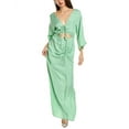 thumbnail image 1 of SUBOO womens  Halley Maxi Dress, m, Green, 1 of 3