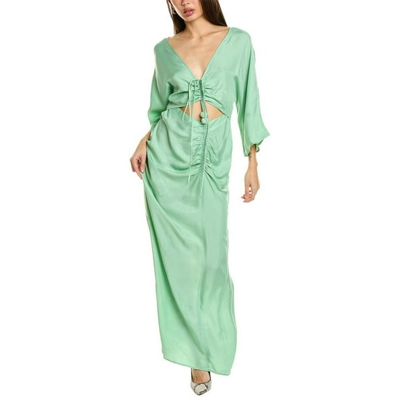 SUBOO womens  Halley Maxi Dress, s, Green