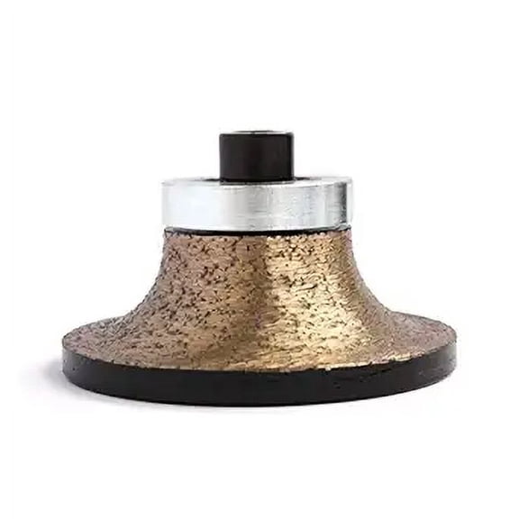SUBRILLI B20 3/4" Diamond Hand Profiler Router Bit Profile Wheel Demi Bullnose Half Bullnose Roundover with M10 Thread for Granite Concrete Marble Countertop Edge