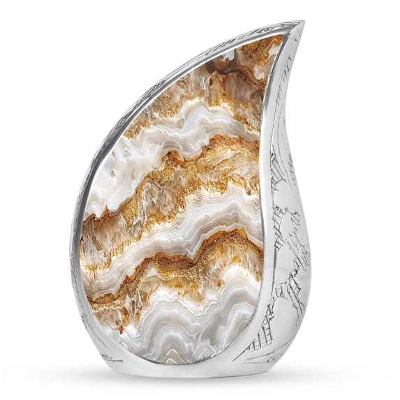 SUBSH Abstract Adult Human Urn - Urns For Human Ashes Adult Woman - Cremation Urns For Human Ashes -Pack Of 1- Urn For Human Ashes Adult Woman - Urn For Ashes Adult Male - Urn For Ashes