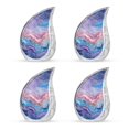 thumbnail image 1 of SUBSH Abstract Urns For Human Ashes Adult Male - Urns For Men Ashes Adult Male - Urn For Ashes Small - Pack Of 4 - Urns For Adult - Cremation Urns For Burial - Cremation Urn, 1 of 2