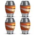 thumbnail image 1 of SUBSH Beach Urn - Mini Urn - Urn for Human Ashes - Urns for Human Ashes Adult Female - Urns for Ashes Adult Female Mom - (3 inch Pack of 4), 1 of 2