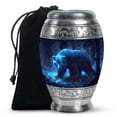 thumbnail image 1 of SUBSH Bear Urn - Urn for Ashes for Women - Urns for Ashes Adult Female Mom - Cremains Containers - an Urn for Ashes - (10 inch Pack of 1), 1 of 2