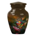 thumbnail image 1 of SUBSH Butterfly Keepsake Urn - Keepsake Urn - Cremation Urns for Adult Ashes Women - Cremation Urn for Ashes - Urn for Dad - Adult Cremation Urns (3 inch Pack of 1), 1 of 2