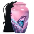 thumbnail image 1 of SUBSH Butterfly Urn - Urns for Human Ashes Adult Man - Urns for Ashes Adult Female Mother - Funeral Cremation Urns for Ashes - Memorial Urn - (10 inch Pack of 1), 1 of 2