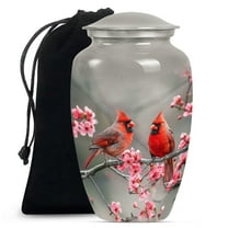 SUBSH Cardinal Bird Urn - Cremation Urn Human Ashes - Cremation Urns for Men - Cremation Urns for Human Ashes Adult Male - Human Urns for Ashes - (10 inch Pack of 1)