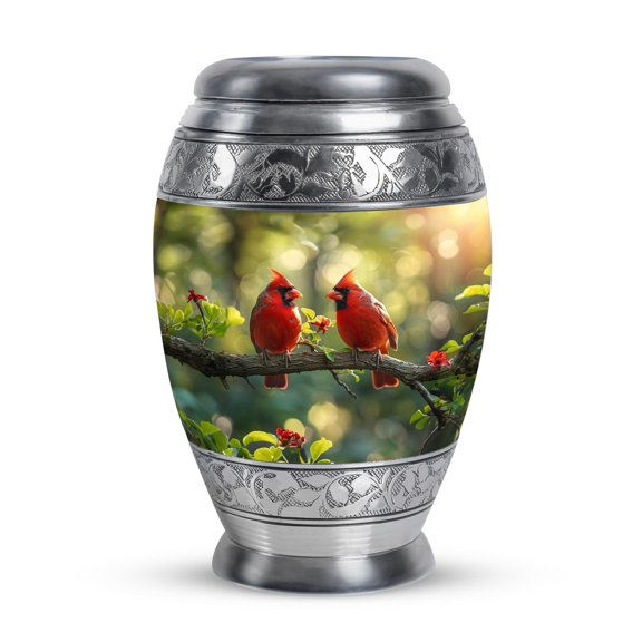SUBSH Cardinal Urns for Human Ashes - Cremation Keepsakes for Ashes - Cremation Urns for Adult Ashes Men - Adult Urns for Human Ashes Men - (3 inch Pack of 1)