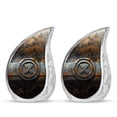 thumbnail image 1 of SUBSH Catholic Cremation Urns Small - Urn For Ashes For Women Small - Cremation Urn Human Ashes - Pack Of 2 - Ashes Keepsake - Cremation Urns For Women - Tiny Urns For Human Ashes, 1 of 2