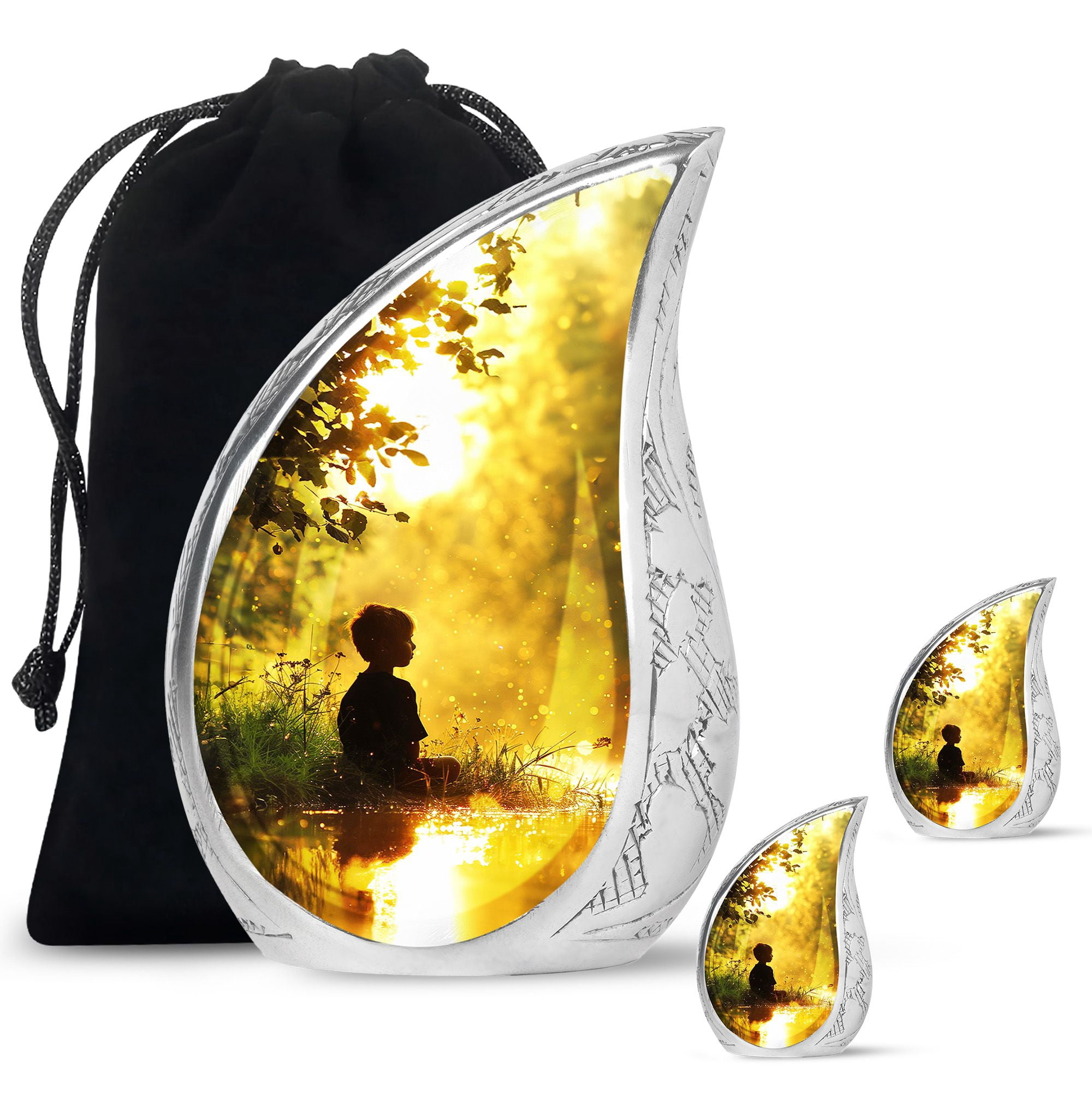 SUBSH Child Contemplation - Adult Urn - Urn For Human - Urns For Dad ...