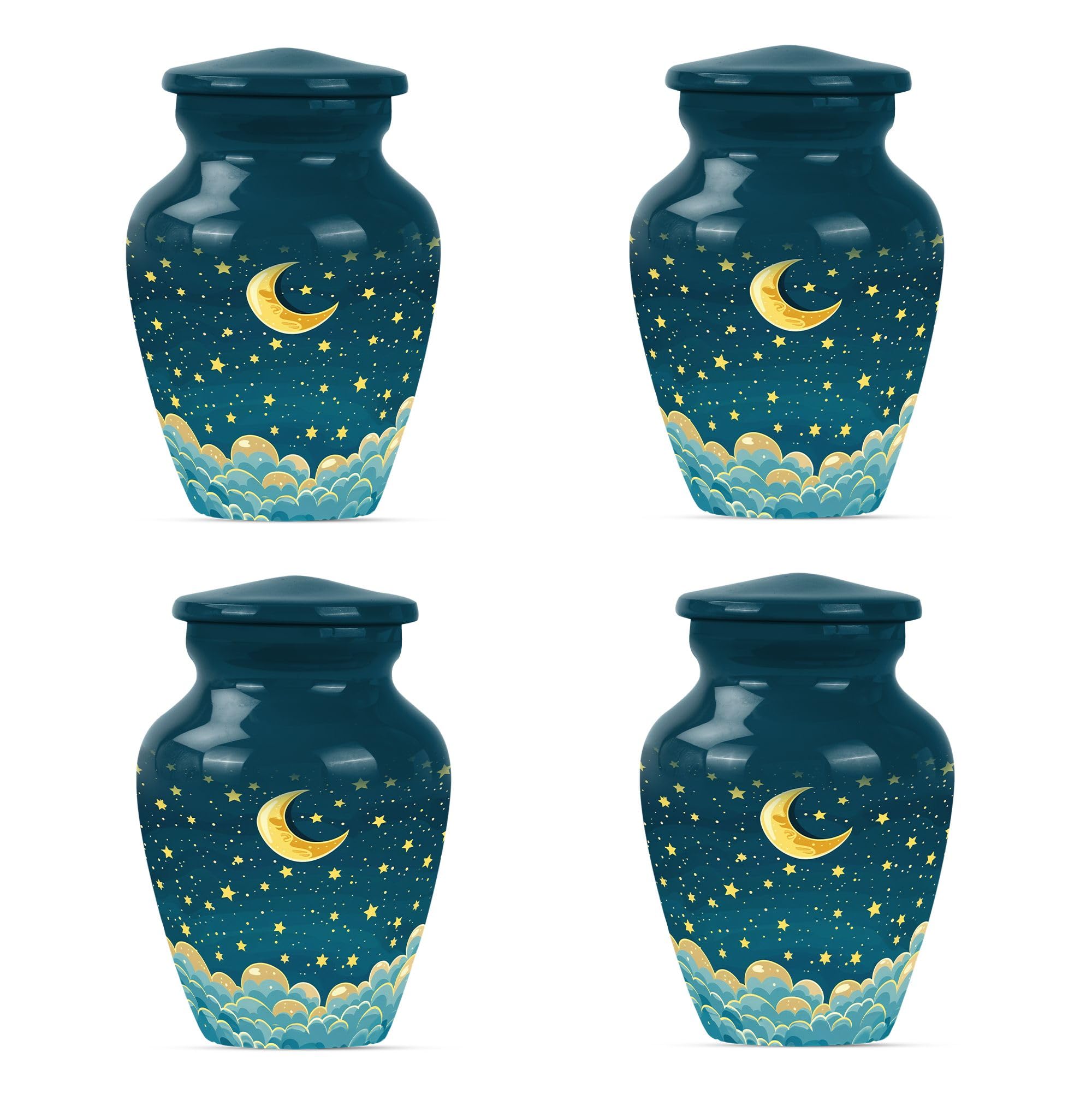 SUBSH Clouds Urn - Small Urn for Ashes - Cremation Memorial - Urn for ...