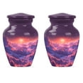 thumbnail image 1 of SUBSH Clouds Urn - Small Urns for Human Ashes - Cremation Urns for Adult Ashes Women - Funeral Urns for Human Ashes Adult - Cremation Companion Urns - Ashes Holder (3 inch Pack of 2), 1 of 2